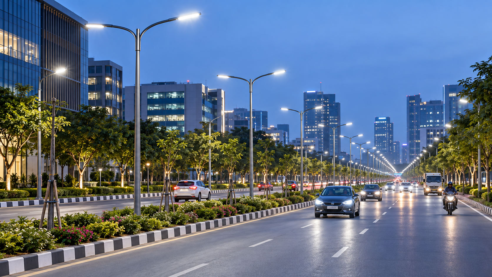 Connected smart lighting across industrial infrastructure