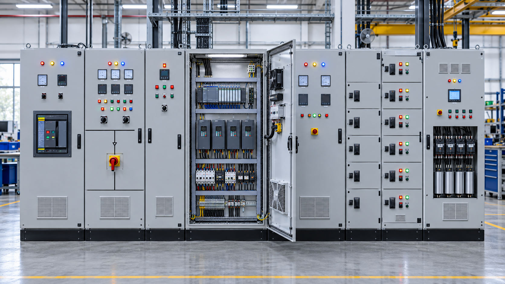 Representative smart electrical feeder panel
