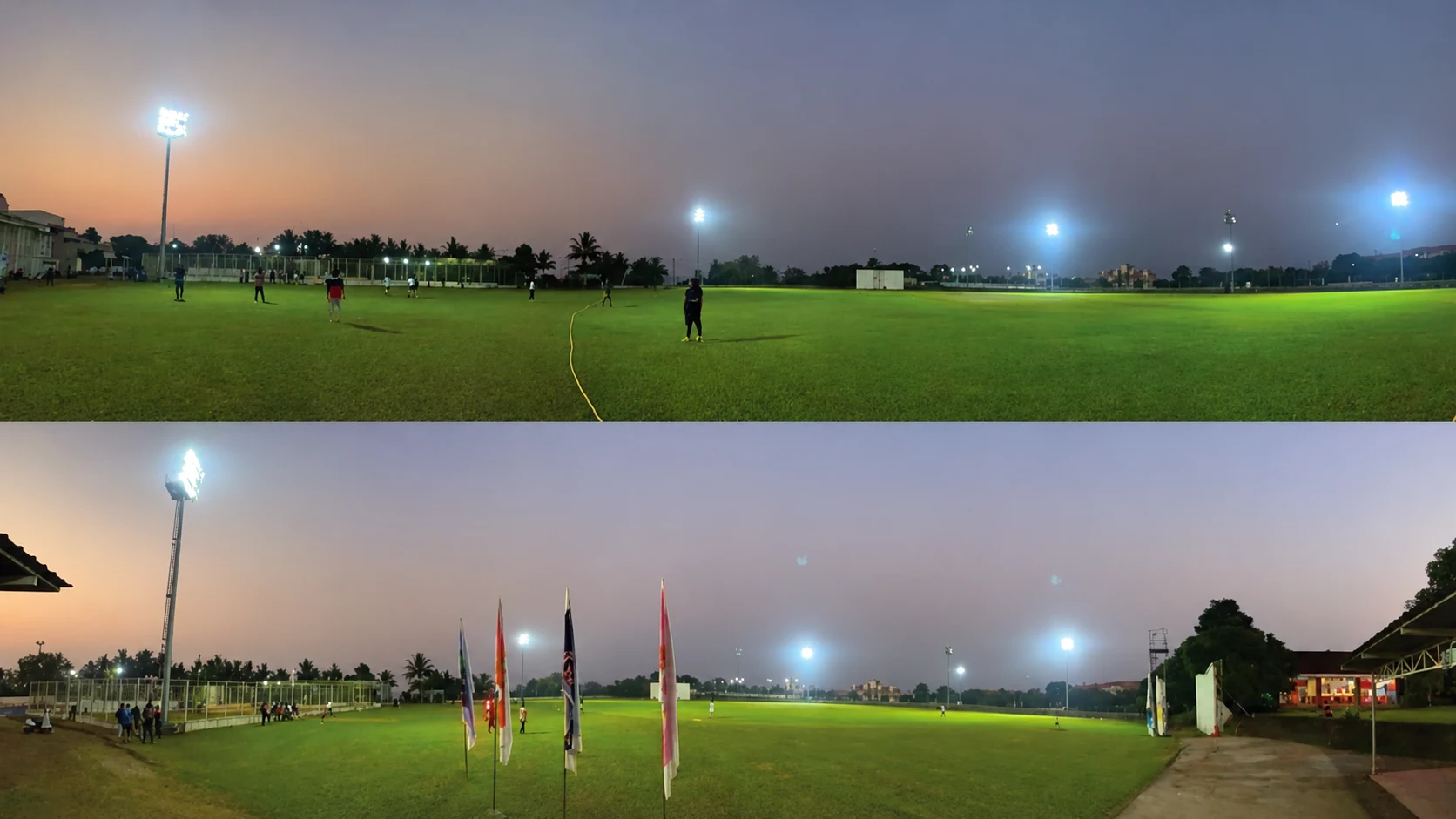 BITS Pilani Goa sports ground floodlighting system