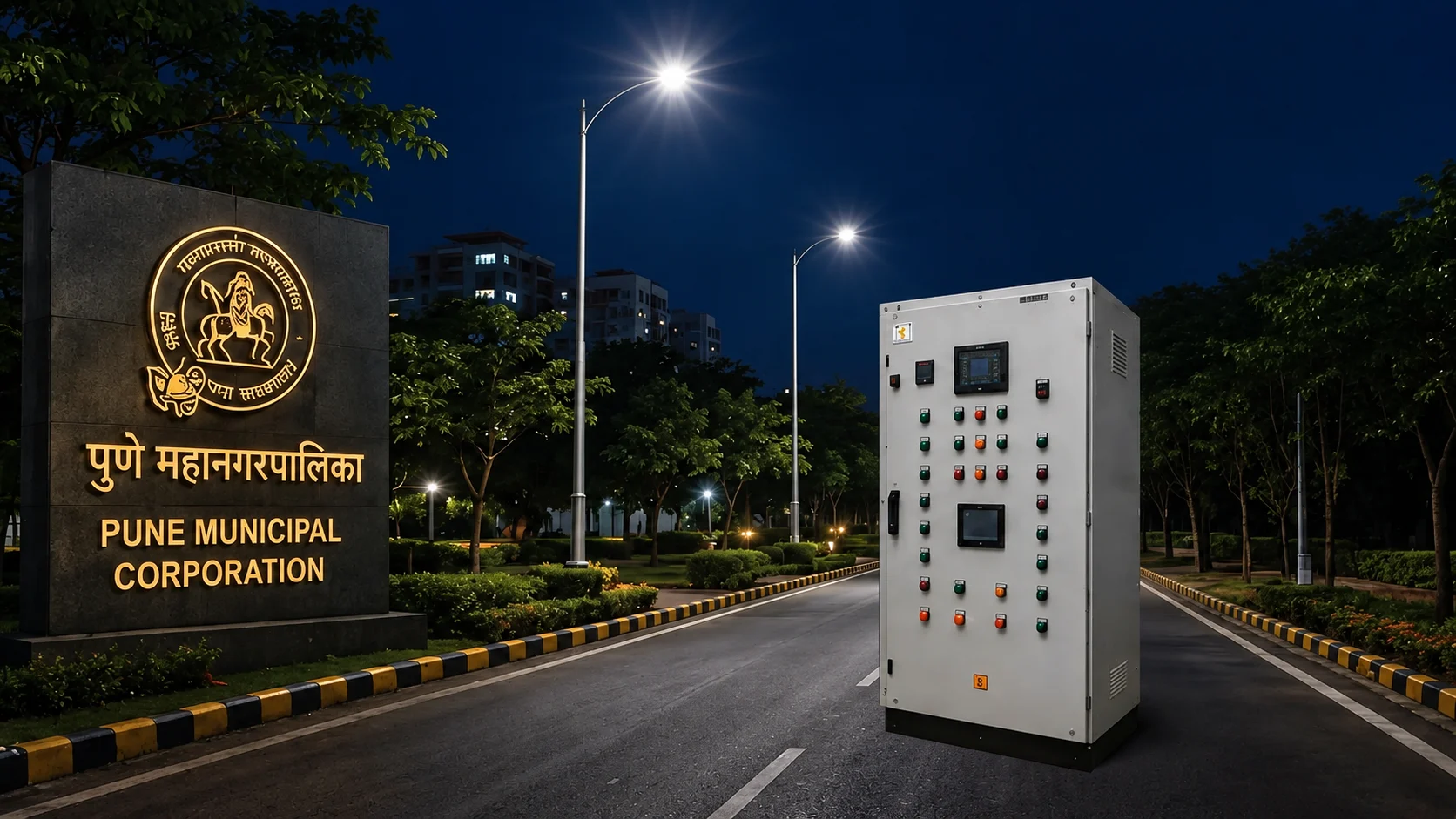 Pune Municipal Corporation smart CCMS panel implementation